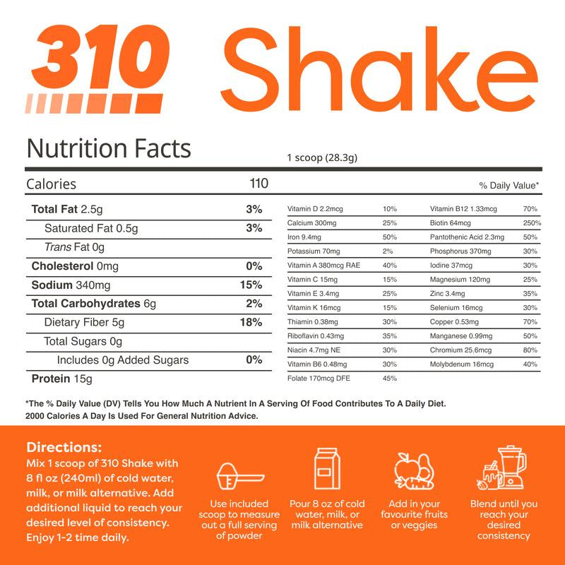 310 Shake Starter Kit (Shake, Save, Sip)